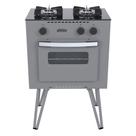 Fogão Portátil 2 Bocas Venax Mini Cook a Gas Grafite