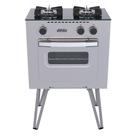 Fogão Portátil Venax Mini Cook 2 Bocas a Gás Inox