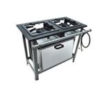 Fogão Premium Pintado com Forno 40x40 Perfil 9 M10 Metalmaq