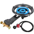 Fogão queimador a propano BESTFIRE 33 cm em ferro fundido, 90.000 BTU