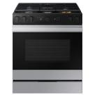 Fogão Samsung NSG6DG8700SRAZ 5Q Série 7 com Câmera e Air Fry 170L Preto Inox