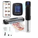 Fogão Sous Vide e selador a vácuo Inkbird ISV-100W com receitas Fogão Sous Vide e selador a vácuo Inkbird ISV-100W com receitas