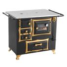 Fogão Stylos Gabinete Nº 2 Preto e Dourado SD Fundição Global