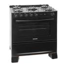 Fogão Suggar Cook Glass 5 Queimadores Preto FGVCG510PT Bivolt Preto Fogão Suggar Cook Glass 5 Queimadores Preto FGVCG510PT Bivolt Preto