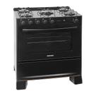 Fogão Suggar Cook Glass 5 Queimadores Preto FGVCG510PT Bivolt Fogão Suggar Cook Glass 5 Queimadores Preto FGVCG510PT Bivolt