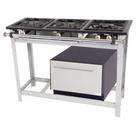 Fogão Venâncio Extra 3 Bocas 1 Dupla e com Forno Fogão Venâncio Extra 3 Bocas 1 Dupla e com Forno