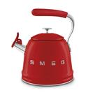 Fogão Whistling Chaleira Smeg Retro 2,4L Vermelha
