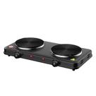 Fogareiro Chapa Elétrico 2 Boca Cooktop Portátil Camping Pesca Controle Temperatura 220v