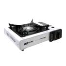 Fogareiro de mesa portatil para acampamento e camping fogao frontier