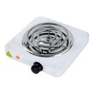 Fogareiro Elétrico 1 Boca Branco 1000W 220V Em Casa Tem