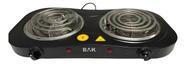 Fogareiro Elétrico 2 Bocas Bak Espiral Bk-fce-706 110/127v