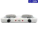 Fogareiro Elétrico 2 Bocas Útil Eletro 2000w JX6143B 220V