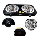 Fogareiro Elétrico Bak 110v 2 Bocas Cooktop Portátil