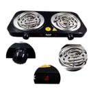 Fogareiro Eletrico Cooktop Bak 2 Bocas 2000w 110v Preto 127v Fogareiro Eletrico Cooktop Bak 2 Bocas 2000w 110v Preto 127v