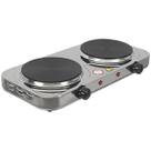 Fogareiro Fogão Elétrico Duas Bocas Disco Prancha 2000 Watts Cooktop Panela Cozinha 220V