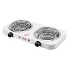 Fogareiro Fogão Eletrico Krab KBCE1002 / 2000W / 2 Bocas / 220V ~ 50Hz Branco
