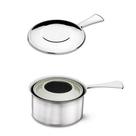 Fogareiro para Rechaud Tramontina em Aço Inox