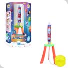 Foguete Apollo 57cm com Sistema Ejetor de Pressão Sanfonada Anjo Foguete Apollo 57cm com Sistema Ejetor de Pressão Sanfonada Anjo