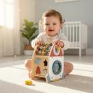 Foguete de Atividades Brinquedo Educativo em Madeira para Estimular Desenvolvimento Foguete de Atividades Brinquedo Educativo em Madeira para Estimular Desenvolvimento