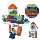 Foguete Space Rocket Infantil Luz Som Estacao Espacial DM TOYS Foguete Space Rocket Infantil Luz Som Estacao Espacial DM TOYS