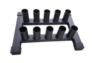 Fogueteiro Suporte 10 Barras Olímpica Horizontal Iron Force