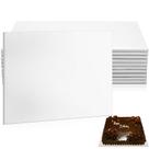 Folha completa Cake Drum Board Affrolling 47x66cm, pacote com 10 unidades, branca
