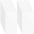 Folha de acrílico BENECREAT Clear de 3 mm de espessura 9 x 5 cm (pacote com 20)