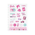 Folha de adesivos ci barbie pink - a5