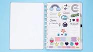 Folha de Adesivos Cool G - CADERNO INTELIGENTE