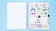 Folha de Adesivos Cool M - CADERNO INTELIGENTE