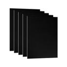 Folha de alumínio anodizado PATIKIL 178x127x0,8mm preta (5 unidades)