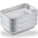 Folha de alumínio descartável Drip Pans Matchwaves para Weber 100 unidades