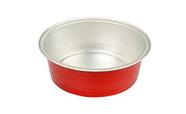 Folha de alumínio descartável Ramekins 150mL KitchenDance A41 Red