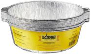 Folha de alumínio Dutch Oven Liners Lodge A12F12, 30 cm, pacote com 12