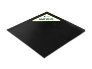 Folha de Borracha MATNIKS NBR 30 x 30 cm 3 mm Resistente a Combustível