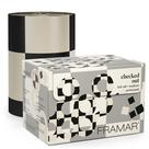 Folha de cabelo FRAMAR Checkered de 320 pés para realçar cabelos longos