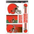 Folha de decalque Wincraft NFL Cleveland Browns Ultra 11x17
