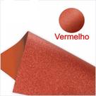 Folha de eva 40x 60 rolinho gliter vermelho 2028 17491
