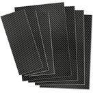 Folha de fibra de carbono Kalolary 200x300x2.5mm 3K Superfície brilhante