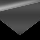 Folha de plástico Beeveer Policarbonate Transparente 40x240cm 1mm de espessura Folha de plástico Beeveer Policarbonate Transparente 40x240cm 1mm de espessura