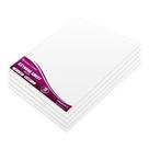 Folha de plástico de poliestireno branco de mega formato 8 x 10 polegadas (pacote com 5)