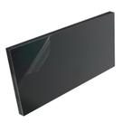 Folha de plástico HDPE, polietileno de alta densidade, 1 cm de espessura, preto