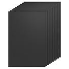 Folha de plástico KAITELA ABS 12x16x1,5mm preta Pacote com 10