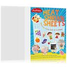 Folha de plástico retrátil Auihiay 50PCS para fabricação de chaveiros DIY