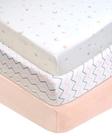 Folha de Playard Pack N Play American Baby Company, pacote com 3
