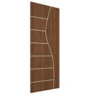 Folha de Porta de Madeira Frisada 210x60 Espessura 3,5cm Valuchi