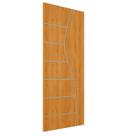 Folha de Porta de Madeira Frisada 210x80 Espessura 3,5cm Valuchi