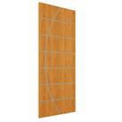 Folha de Porta de Madeira Frisada 210x90 Espessura 3,5cm Valuchi