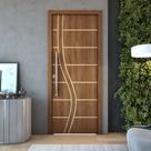 Folha de Porta Frisada R70SS 210x90cm 35mm Porta Interna