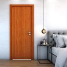 Folha de Porta Lisa 210x90 Reforço Fechadura 2 Lados